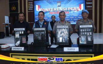 Polres Blitar Kota Ungkap Kasus Narkoba 14 Tersangka Diamankan