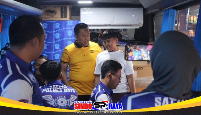 Polres Batu Hadirkan Layanan On the Spot di CFD Sambut Hari Bhayangkara ke – 80
