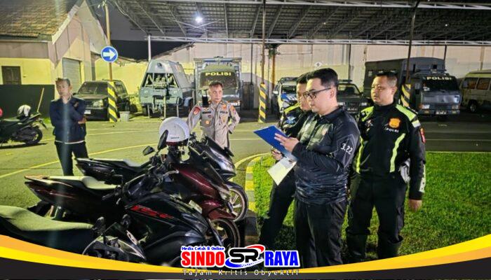 Polres Mojokerto Kota Amankan 80 Pemuda Konvoi,1 orang Kedapatan Bawa Sajam
