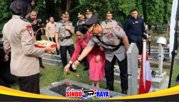 Polri Gelar Ziarah dan Tabur Bunga Jelang Hari Bhayangkara ke-80