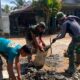 Menuju Finishing Akhir, Personel Kodim 1009/Tanah Laut Fokus Rapikan Struktur Jembatan Garuda