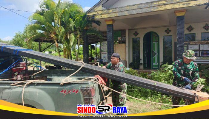 Pasokan Material Lantai Jembatan Garuda Kembali Tiba, Pengerjaan Masuki Tahap Lanjutan