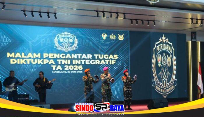 Kompaknya MC 3 Matra, di Malam Pengantar Tugas Diktukpa TNI TA 2026