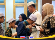 Pimpinan Redaksi Sindoraya.com Santuni Anak Yatim, Mengusap Kepala di Hari Asyura