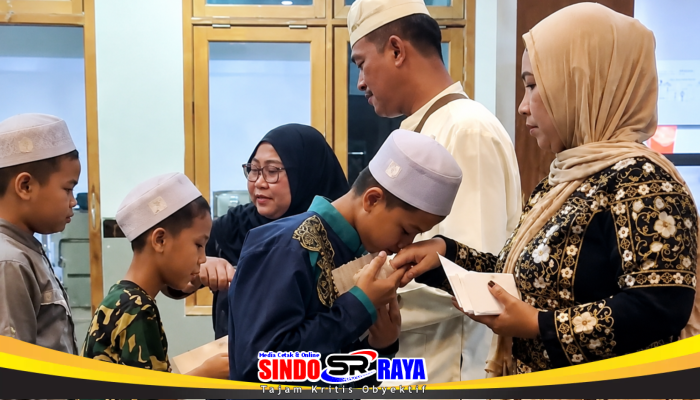 Pimpinan Redaksi Sindoraya.com Santuni Anak Yatim, Mengusap Kepala di Hari Asyura
