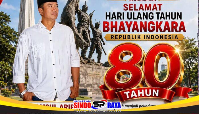 Hari Bhayangkara ke-80, Pimpinan Redaksi Sindoraya.com Apresiasi Dedikasi Polri