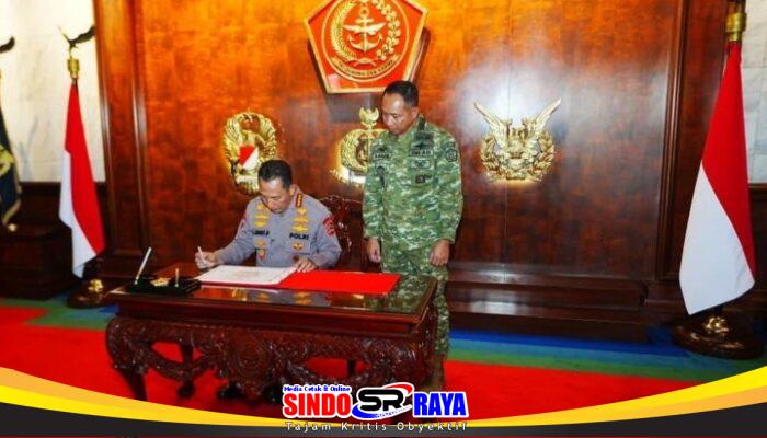 Kapolri Perkuat Soliditas TNI-Polri Lewat Silaturahmi dengan Panglima TNI