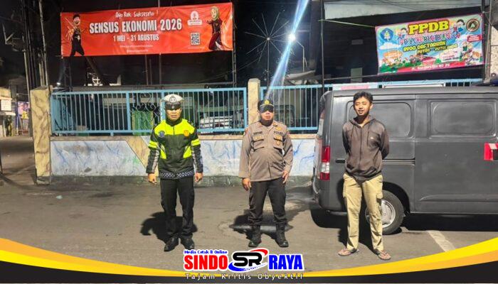 Patroli Gabungan Polsek Semampir dan Satpol PP Sasar Wilayah Perbatasan, Antisipasi 3C dan Tawuran