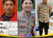 Kolase terlapor kasus kekerasan seksual di Surabaya yang diduga menyamar sebagai anggota polisi dan kini diproses Polrestabes Surabaya.