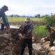 Kodim 1002/HST Lanjutkan Pembangunan Empat Jembatan Secara Gotong Royong Bersama Warga