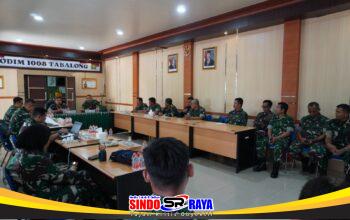 Dandim 1008/Tabalong Sambut Kedatangan Tim Audit Kinerja Itdam XXII/Tambun Bungai