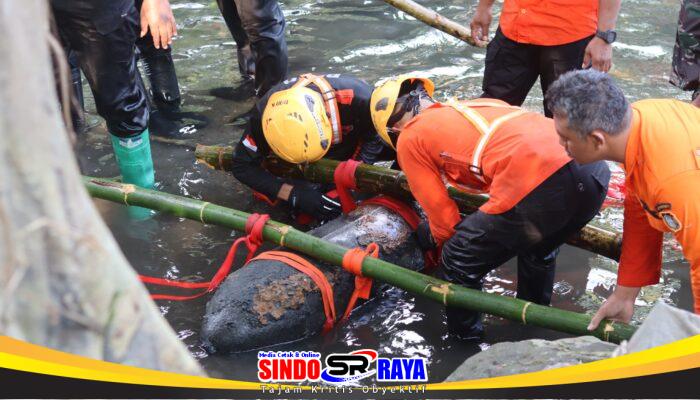 Respons Cepat Polres Blitar Kota dan Tim Jibom Brimob Polda Jatim Berhasil Evakuasi Bom Udara Aktif