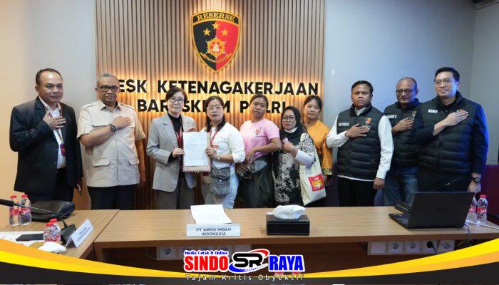 Desk Ketenagakerjaan Polri dan Kemnaker Selesaikan Perselisihan PHK 134 Pekerja PT Amos Indah Indonesia