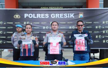 Polres Gresik Bongkar Peredaran Narkoba Sistem Ranjau, Dua Kurir Sabu Diamankan