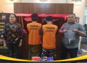 Polrestabes Surabaya Bekuk Dua pengedar, Bohlam Lampu jadi Tempat Sabu
