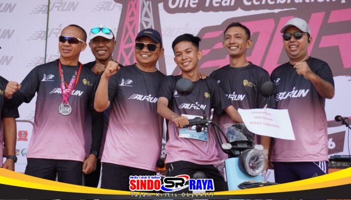 Dandim 1008/Tabalong Hadiri One Year Celebration AURUN, Wujud Dukungan Nyata bagi Komunitas Lari di Tabalong
