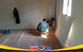 TMMD Imbangan Kodim 1002/HST Rehab Tempat Ibadah di Desa Awang