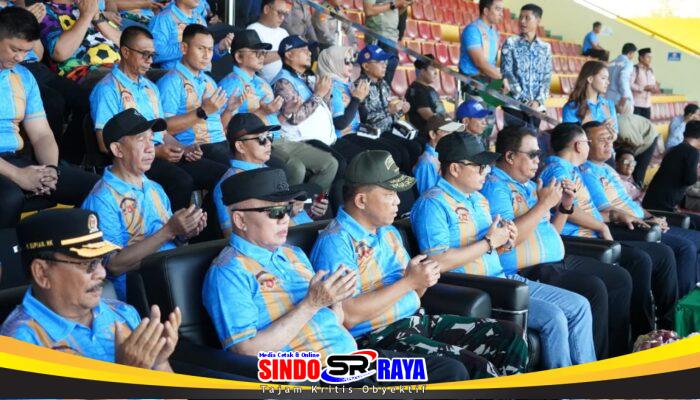 Dukung Pencarian Talenta Muda, Pangdam XXII/Tambun Bungai Buka Turnamen Sepak Bola Gubernur Cup Road Pangdam Cup TA 2026