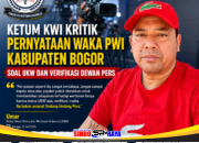 Ketum KWI Umar Hayat mengkritik pernyataan Wakil Ketua PWI Kabupaten Bogor soal UKW dan verifikasi Dewan Pers.