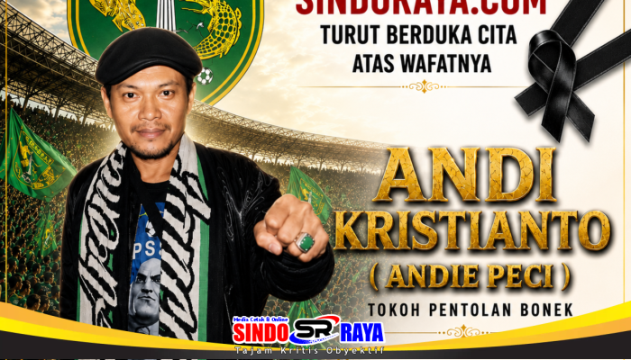 Cak Andie Peci Meninggal Dunia, Persebaya dan Bonek Berduka
