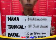 Tersangka kasus persetubuhan anak tiri di Polrestabes Surabaya