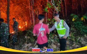 Polres Magetan Tingkatkan Mitigasi Karhutla di Musim Kemarau, Larang Warga Membakar Lahan