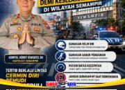 Polsek Semampir Tegaskan Komitmen Menjaga Ketertiban Lalu Lintas di Perempatan Pegirian