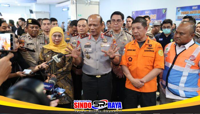 Kapolda Jatim Sampaikan Duka atas Kecelakaan Kapal Laut di Perairan Sumenep, Pencarian Korban Hilang Terus Dilakukan