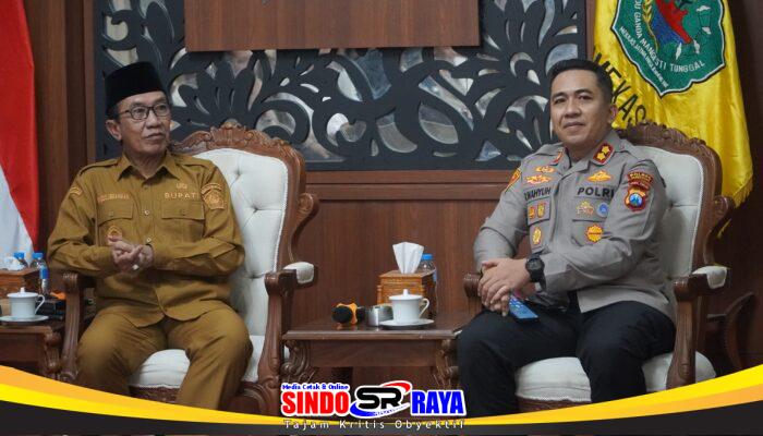 Kapolres Pamekasan Perkuat Sinergi dengan Bupati untuk Jaga Kamtibmas