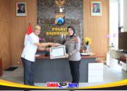 Polres Bojonegoro Raih Penghargaan Kemenkeu, Terbaik Pengelolaan DIPA di KPPN
