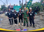 Babinsa Koramil 1008-02/Haruai Pantau Pengamanan Maulid Akbar Anwaha