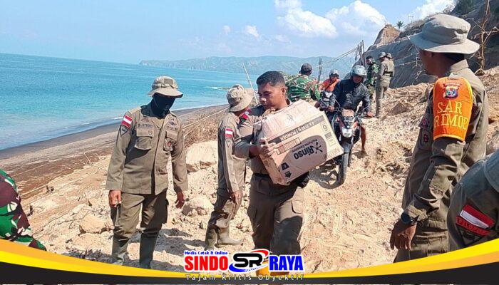 Gempa M 7,7 Guncang NTT, Satbrimob Polda NTT Gerak Cepat Evakuasi Korban dan Buka Akses