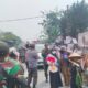 Danramil 05/Pemangkat Pimpin Langsung Pengamanan Pawai Peringatan HUT RI Ke-81