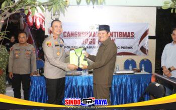 Cangkrukan Kamtibmas Jogo Perak, Kapolres Perkuat Kolaborasi Jaga Keamanan Warga