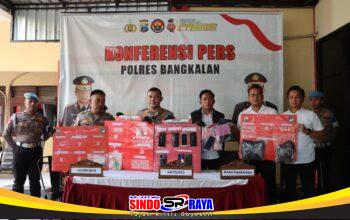 Polres Bangkalan Ungkap 20 Kasus Narkotika, 23 Tersangka Diamankan dalam Operasi Tumpas Semeru 2026