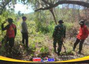 Selain Melaksanakan Penanggulangan, Personel Kodim 1009/Tanah Laut Intensif Patroli di Wilayah Rawan Karhutla