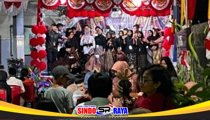 Gebyar HUT ke-81 RI di Kendung Jaya Meriah, Warga Tampilkan Seni Tari Rakyat