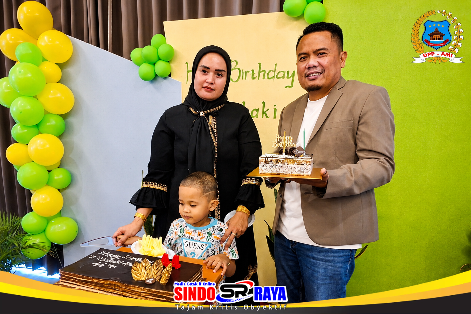 Baihaki Akbar rayakan HUT ke-44 bersama keluarga di Hotel Amaris Surabaya