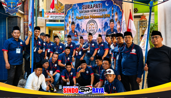 Surapati Surabaya Gelar Santunan Anak Yatim dan Kaum Dhuafa pada Maulid Nabi Muhammad SAW