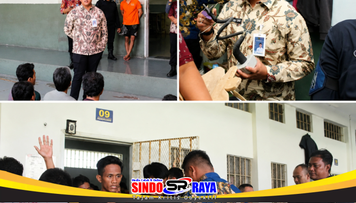 Rutan Kelas I Surabaya Razia Blok Hunian, Pastikan Bebas Narkoba