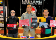Satresnarkoba Polres Pelabuhan Tanjung Perak Bongkar Tiga Jaringan Narkoba, Empat Pengedar Ditangkap