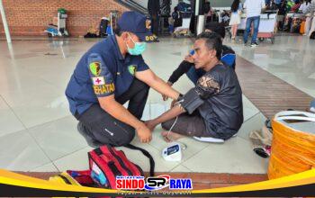 Polresta Bandara Soetta Buka Layanan Kesehatan bagi Penumpang Terdampak Erupsi Anak Krakatau
