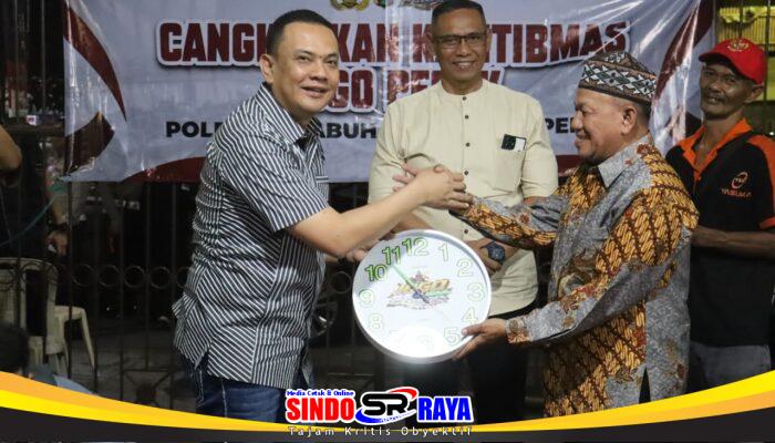 Perkuat Sinergi dengan Warga, Polres Pelabuhan Tanjung Perak Gelar Cangkrukan Kamtibmas di Sidotopo