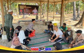 Antisipasi Karhutla, Polres Gresik Gencarkan Sosialisasi di Hutan Panceng