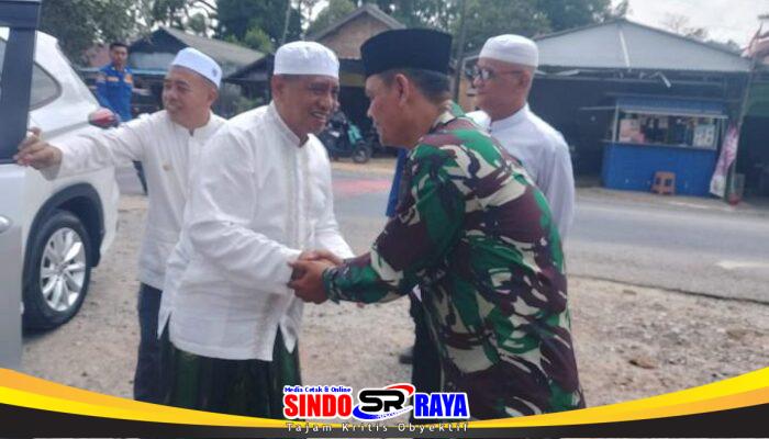 Pererat Silaturahmi, Bati Tuud Koramil 1009-01/Jorong Hadiri Maulid Nabi Muhammad SAW di Desa Binaan