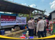 Polresta Sumenep Salurkan Bantuan Air Bersih untuk 440 KK di Desa Gendang Barat