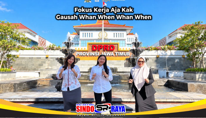 Viral! Diduga Tiga Karyawan DPRD Jatim Berjoget Saat Jam Kerja, Pesan “Fokus Kerja” Disorot