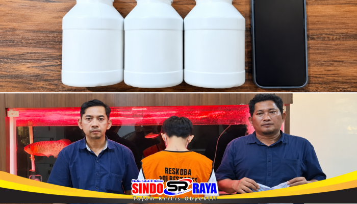 Polrestabes Surabaya Bekuk Pengedar 3.000 Pil Koplo, Sempat Kabur Diteriaki Copet