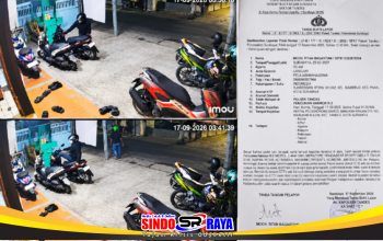 Motor Pemuda 19 Tahun Dicuri di Rental PS Manukan, Aksi Pelaku Terekam CCTV
