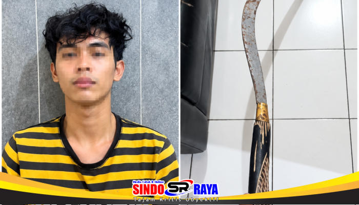 Polrestabes Surabaya Ungkap Kepemilikan Celurit Panjang 1,5 Meter untuk Tawuran